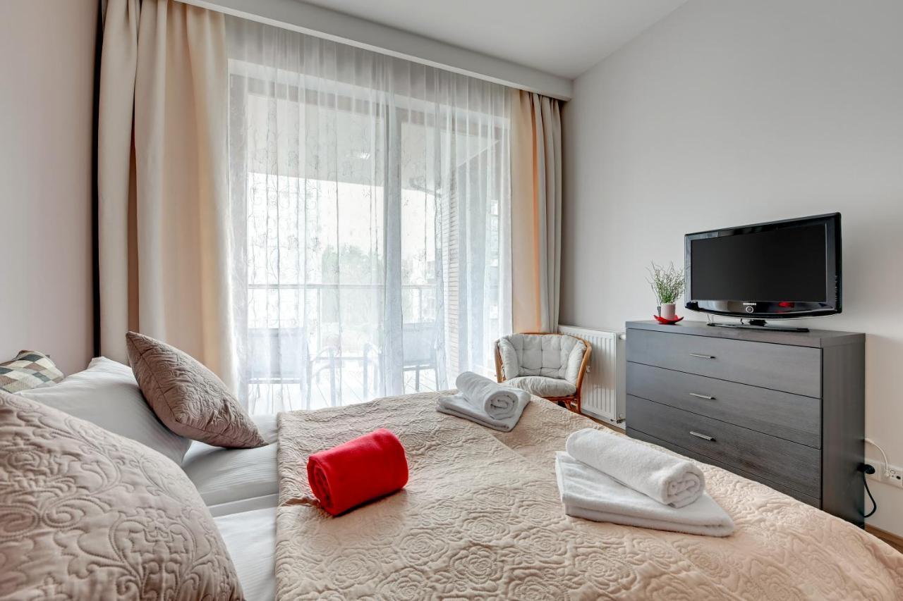 Apartments Riva - Nadmorski Dwor Premium กดัญสก์ ภายนอก รูปภาพ